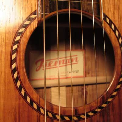 Iseman 'Style 1' Koa Weissenborn - Hawaiian Lap Steel Guitar image 11