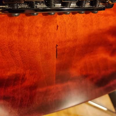 Warmoth Partscaster Orange Burst-Seymour Duncan-Free Set Up-New Pots image 8