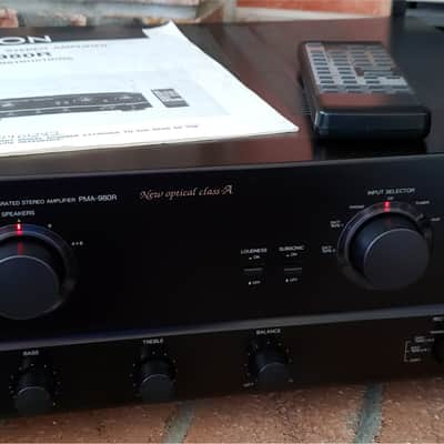 Denon PMA-980R 1992 Integrated Amplifier 90 wpc Pure Analog, ~ MINT and Complete ~ Rare and Special! image 1