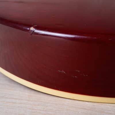 Burny Super Grade RLG-50 '59 Model MIJ 1985 Cherry Sunburst Vintage Japan w/ Bag image 14