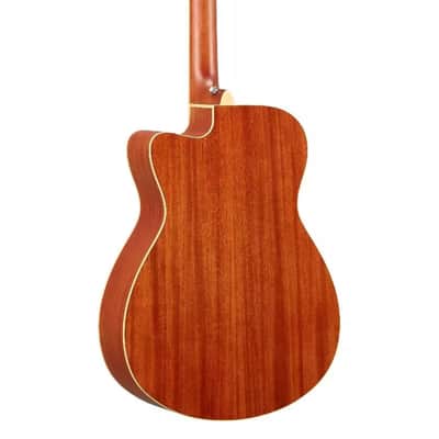 Yamaha FSC-TA TransAcoustic Concert Cutaway Acoustic-Electric Guitar - Brown Sunburst image 4