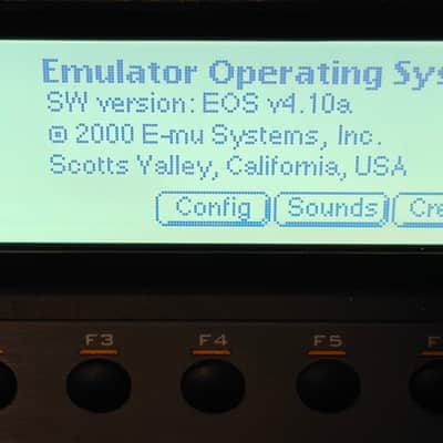 E-MU ESYNTH SAMPLER WORKSTATION SOUND MODULE WITH SEQUENCER, FACTORY SOUNDS, DEMOS AND OPTIONS INSTALLED, SPECIALLY CONFIGURED WITH HDD BY EMU image 13