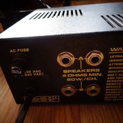 B.K. Butler Tubeworks MosValve MV-952 Stereo Power Amp Head * free shipping! image 5