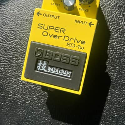 Boss SD-1W Super Overdrive Waza Craft | Reverb