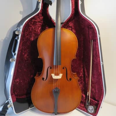 2007 Roderich Paesold 602E 4/4 Full Size Cello with Bow and Hiscox Case image 1