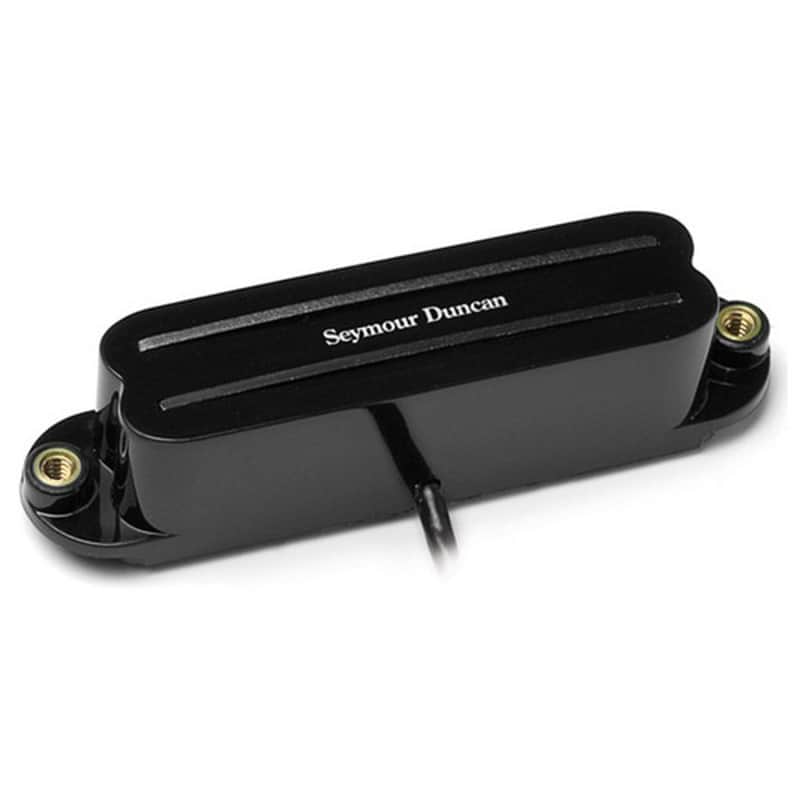 Seymour Duncan SHR-1b Hot Rails Strat Bridge Pickup 2010s - Black image 1