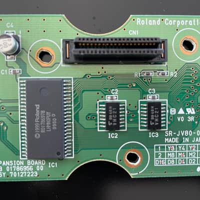 Roland SR-JV80-04 Vintage Synth Expansion Board 1990s - Green image 3