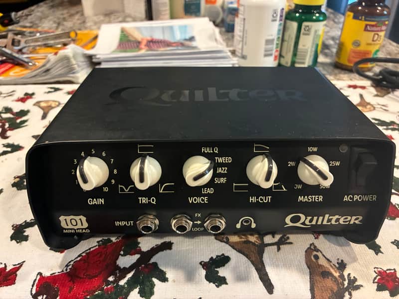 Quilter 101 Mini Guitar Amp Head 2010s - Black image 1