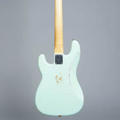 Fender Custom Shop 1962 Precision Bass Relic 2017 - Aged Sea Foam Green image 8
