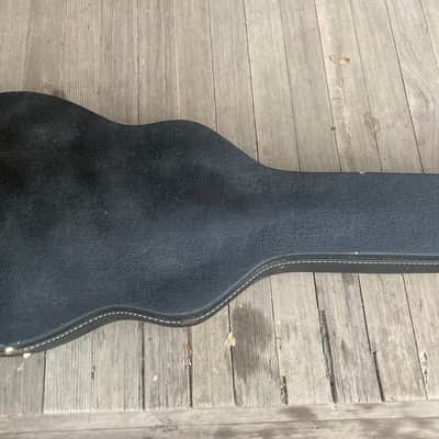 1960s Gibson ES-330 Case , Black w. Yellow Lining image 12