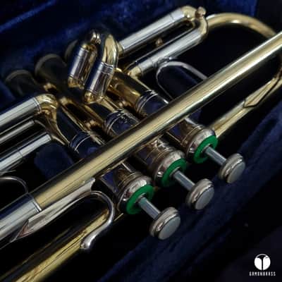 70`s Vincent Bach Stradivarius trumpet case mouhtpiece GAMONBRASS image 3