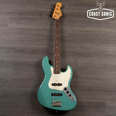 1994 Fender MIJ Jazz Bass Sonic Blue image 2