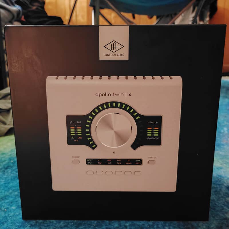 MINT Universal Audio Apollo Twin X Duo Gen 2 Thunderbolt Audio Interface 2024 - Present - Silver image 1
