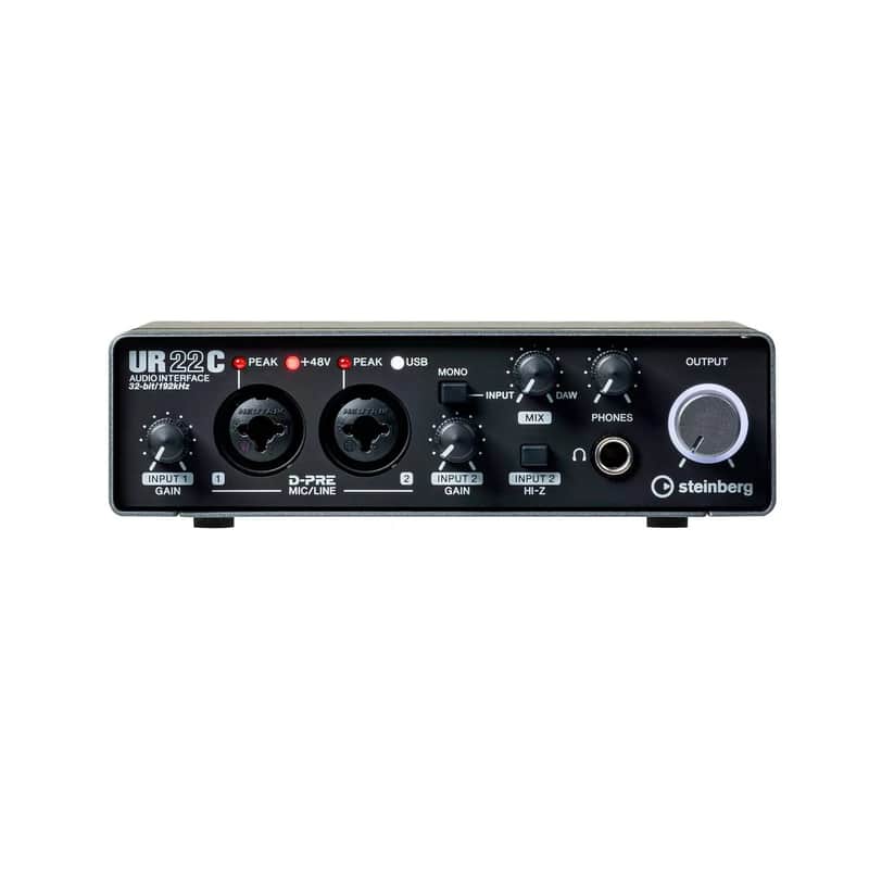 Steinberg UR22C USB 3.0 Audio Interface - Black image 1
