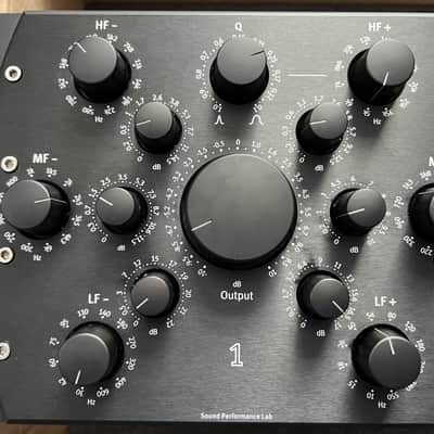 SPL 1650 Passeq 2-Channel Mastering Equalizer 2023 All-Black image 2