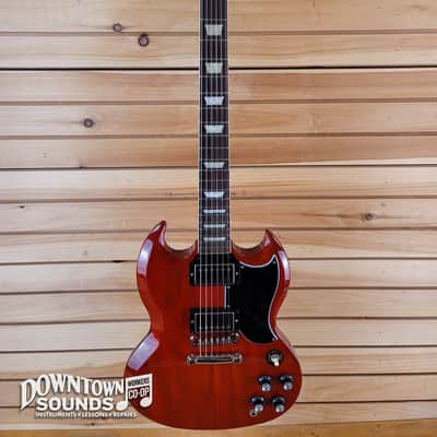 Gibson SG Standard '61 Stop Bar with Gibson Hard Case - Vintage Cherry image 2