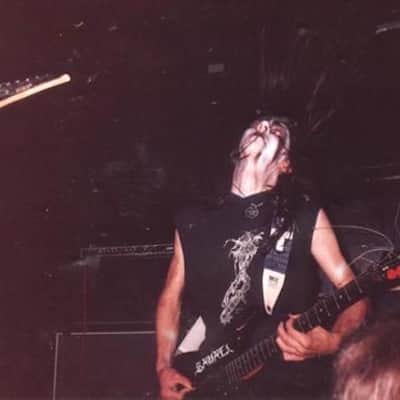 Samoth of Emperor, Scum, Satyricon, zyklon b and thall shalt suffer's vintage Kramer image 14