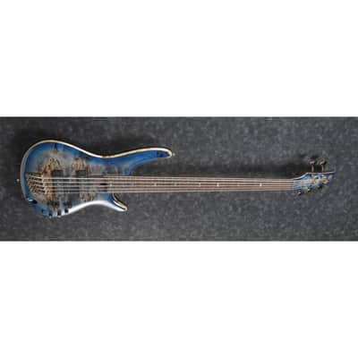 Ibanez SR2605CBB SR Premium 5-string Bass - Cerulean Blue Burst image 3