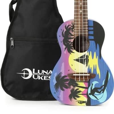 Luna Uke Kauwela Summer Concert w/Pre & Bag UKE KAUWELA C EL image 4
