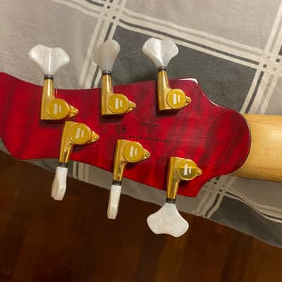 Yamaha TRB-JP2 John Patitucci Signature 6-String Bass 2010s - Transparent Amber image 7