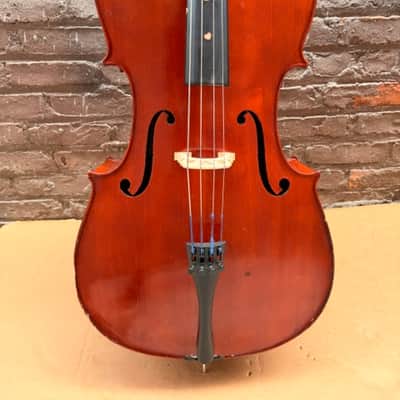Artisan Strings Model 60 2007 S#5423 3/4 Cello Repairable Hairline Crack image 5