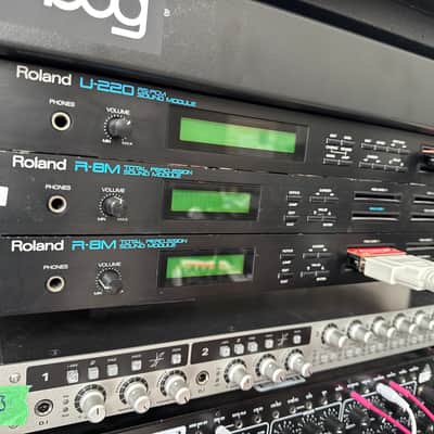 Roland R-8M Total Percussion Sound Module 1980s - Black