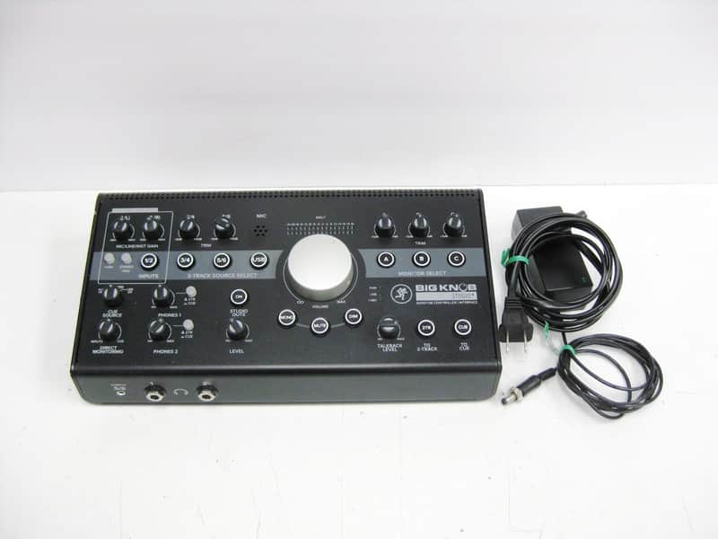Mackie Big Knob Studio+ Monitor Controller / Interface AS-IS image 1