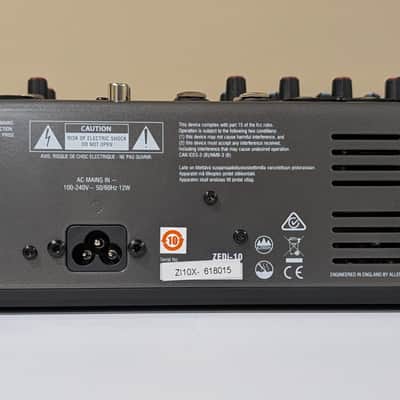 Allen & Heath Zedi 10 - Black image 2