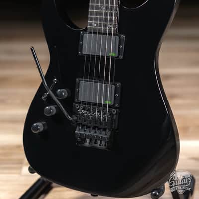 ESP LTD KH-602 LH Kirk Hammett Signature Left-Handed Guitar w/Case – Black image 3