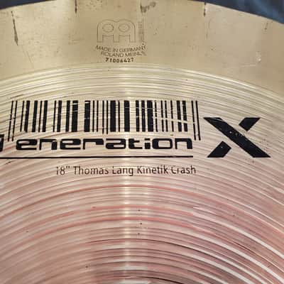 Meinl 18" Generation X Thomas Lang Kinetic Crash Cymbal image 7