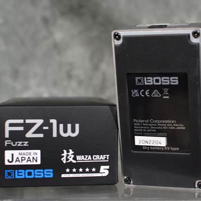 Boss FZ-1w Fuzz Waza Craft Pedal w/ FREE Same Day Shipping image 2