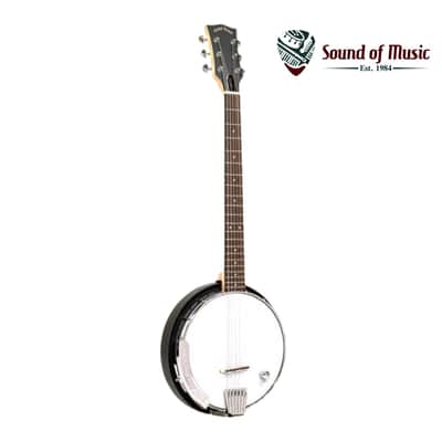 Gold Tone AC-6+ Acoustic Composite Banjitar with Pickup and Gig Bag image 1