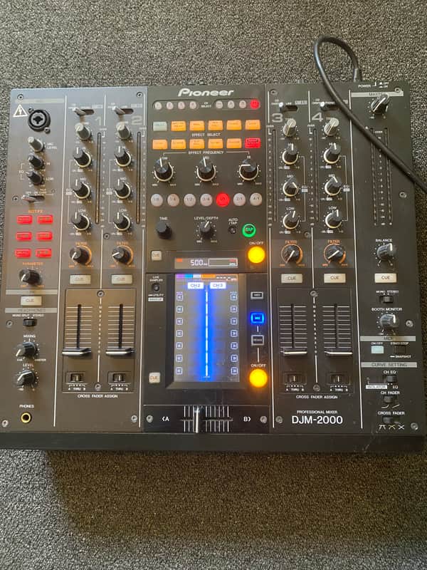 Pioneer Poineer DJ DJM 2000 Nexus Professional DJ Mixer 4 Channel mid 2000 image 1