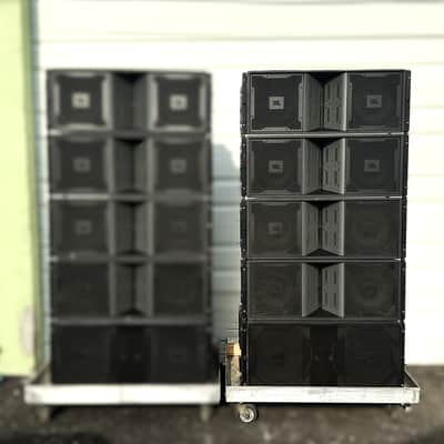 JBL Vertec (4) VT4888DP-DA (1) 4882DP-AN Active Speakers - THS image 1