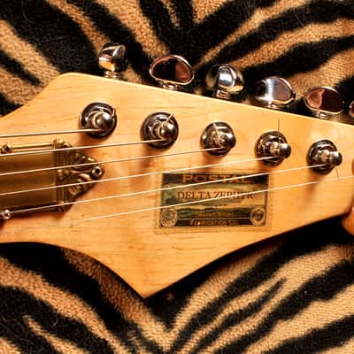 Postal Guitars Delta Zephyr--F hole edition 2013 Natual image 4