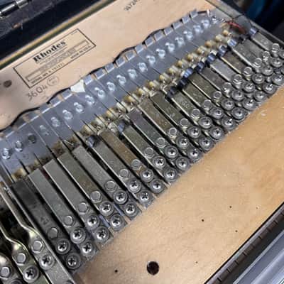 1980 Rhodes Suitcase Mk II 73 Key Vintage Electric Piano w/Janus Preamp MKI Action image 24