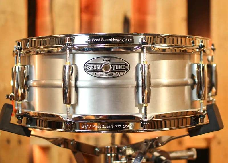 Pearl 14x5 SensiTone Heritage Alloy Aluminum Snare Drum image 1