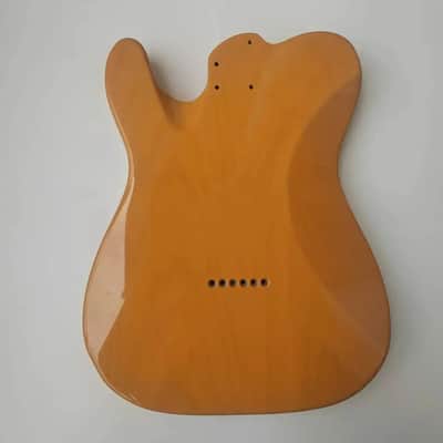 Yellow Ash Telecaster Tele Style Guitar Body image 5