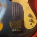 Mosrite Ventures Bass Sunburst 1965 *Refin In Blue over Sunburst* Vintage