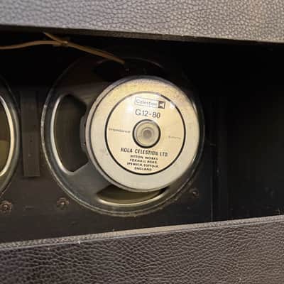 Vintage 1970s White Chorus 160 CL160 Tour Range 2x12 Amplifier Combo w/ G12-80 image 11
