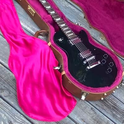 Gibson Les Paul Studio – Ebony (2001) | Gibson USA Brown/Pink HSC Included | Free Shipping image 1