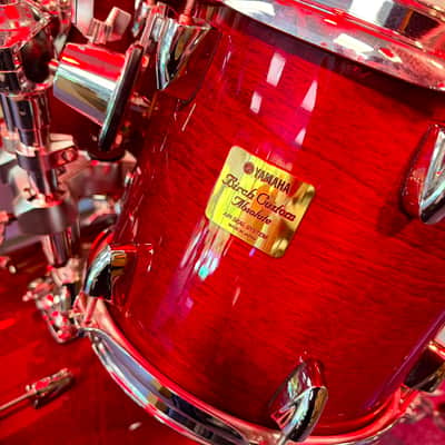 Yamaha Yamaha Birch Custom Absolute Drum Kit Wine Red - Wine Red imagen 14