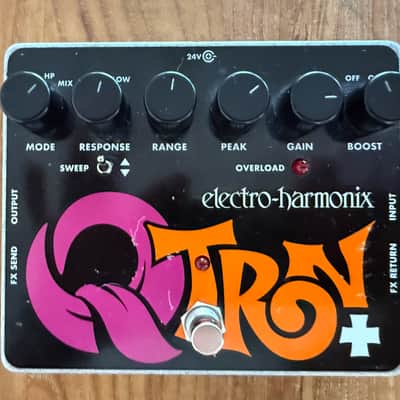 Electro-Harmonix Q-Tron Plus Envelope Filter with Effects Loop 2008 - Present - Black / Purple / Orange image 1