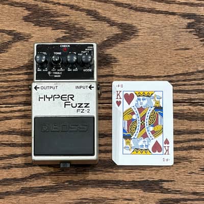 Boss FZ-2 Hyper Fuzz (Silver Label) 1993 - 1997 - Silver image 1