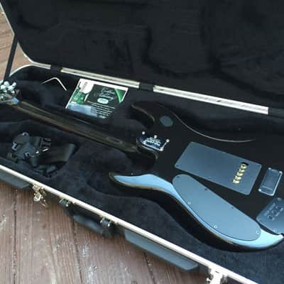 Music Man John Petrucci BFR JP6  2015 Black Gold Quilt image 8