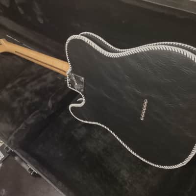 1997 Fender Telecaster American Standard w/Waylon Jennings-style Custom Leather Cover/Wrap & Hard Case image 12