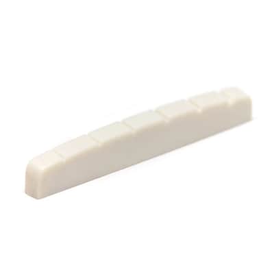 Graph Tech TUSQ XL Fender Style Flat Bottom Slotted Nut image 1