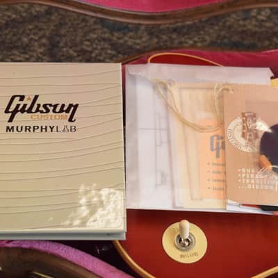 Gibson Murphy Lab 1959 Les Paul Standard Washed Cherry Ultra Light Aged Fuller's Exclusive image 12