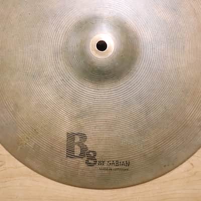 Sabian 14" B8 Hi-Hat Cymbals Vintage 1980's image 7