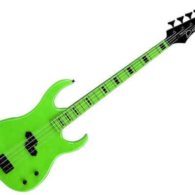 Dean Dean 4-String Bass Custom Zone 4 Nuclear Green | Reverb